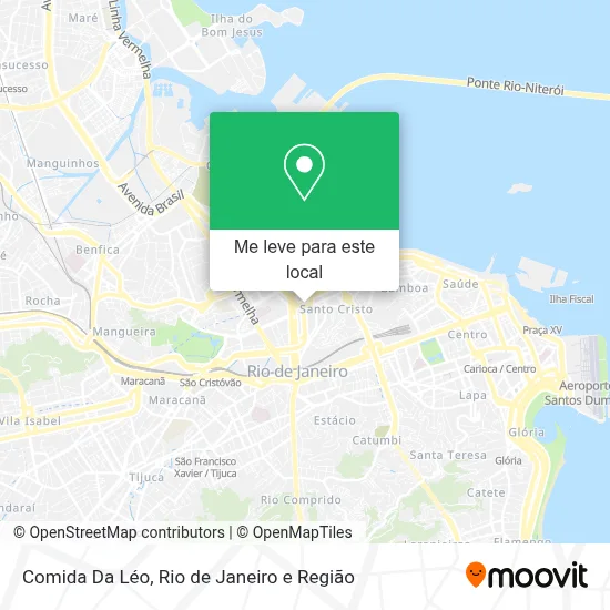 Comida Da Léo mapa