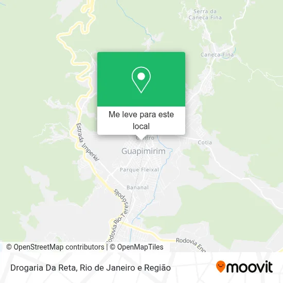 Drogaria Da Reta mapa