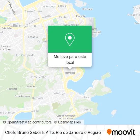Chefe Bruno Sabor E Arte mapa