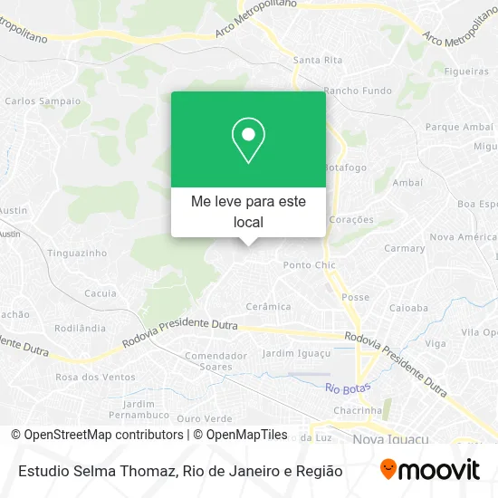 Estudio Selma Thomaz mapa