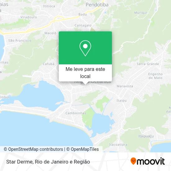 Star Derme mapa