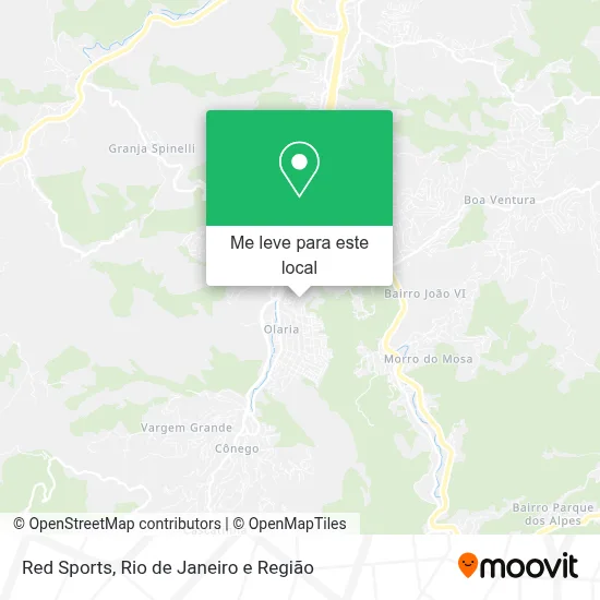 Red Sports mapa