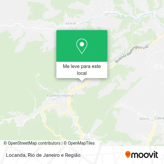 Locanda mapa