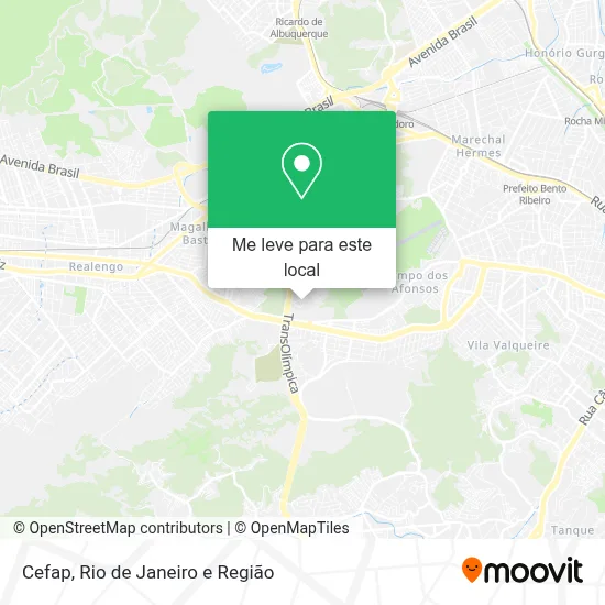 Cefap mapa