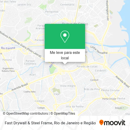 Fast Drywall & Steel Frame mapa