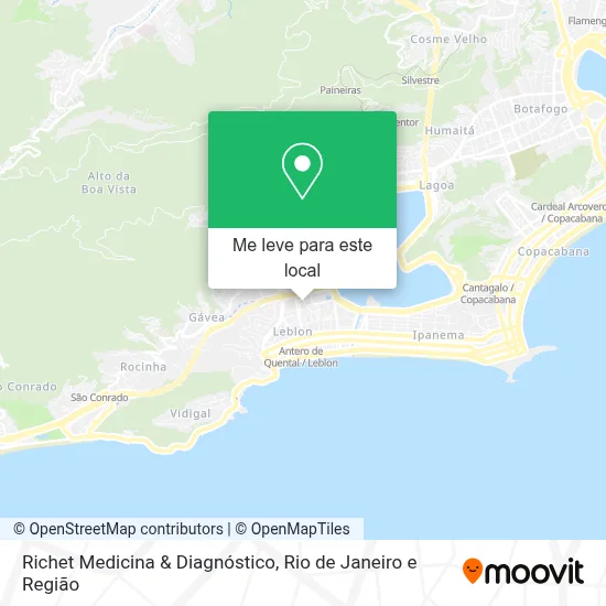 Richet Medicina & Diagnóstico mapa
