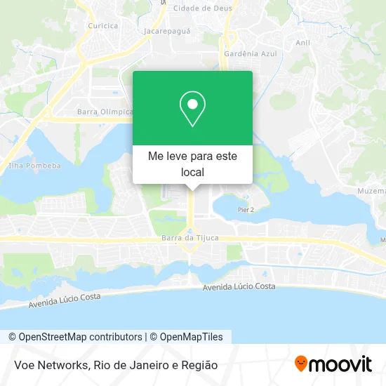 Voe Networks mapa