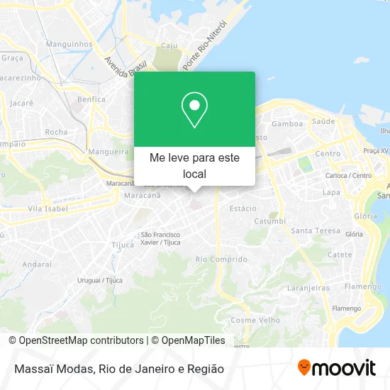 Massaï Modas mapa