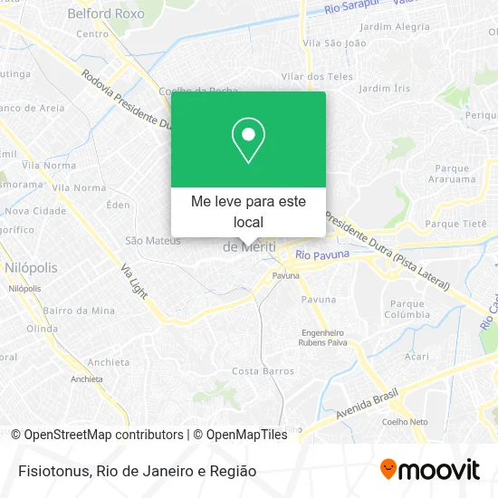 Fisiotonus mapa