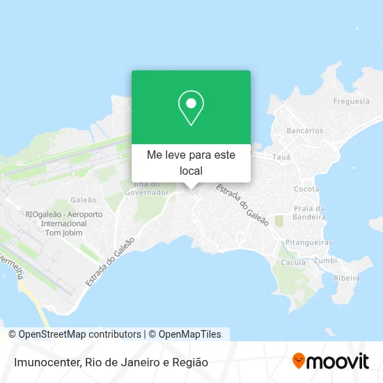 Imunocenter mapa