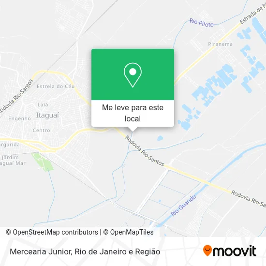 Mercearia Junior mapa
