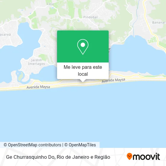 Ge Churrasquinho Do mapa