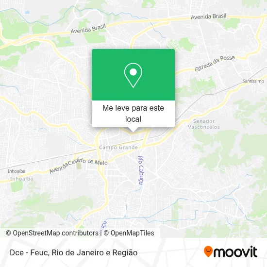 Dce - Feuc mapa