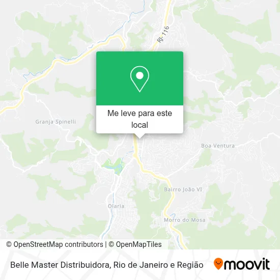 Belle Master Distribuidora mapa