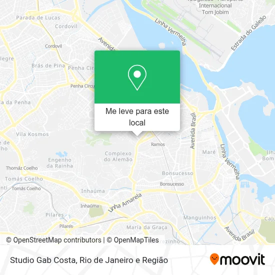 Studio Gab Costa mapa