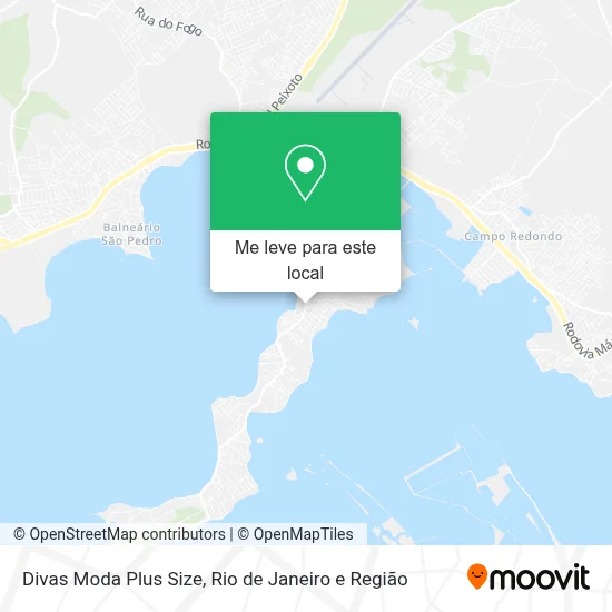 Divas Moda Plus Size mapa