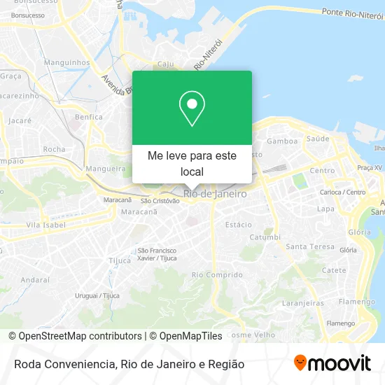 Roda Conveniencia mapa