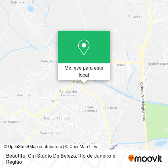 Beautiful Girl Studio De Beleza mapa