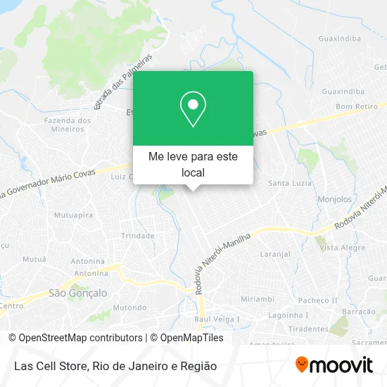 Las Cell Store mapa