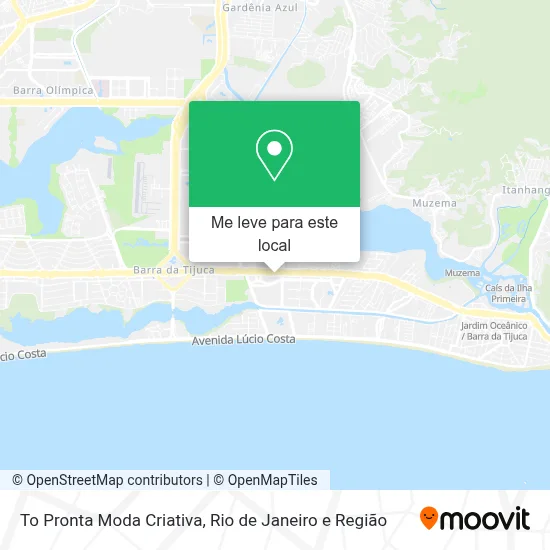 To Pronta Moda Criativa mapa