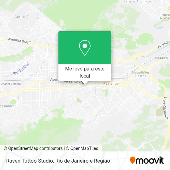Raven Tattoo Studio mapa