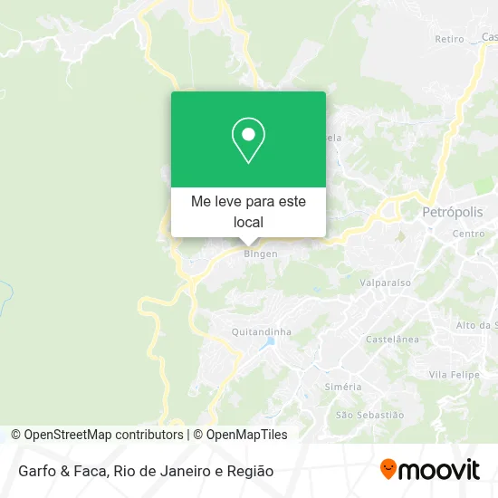 Garfo & Faca mapa