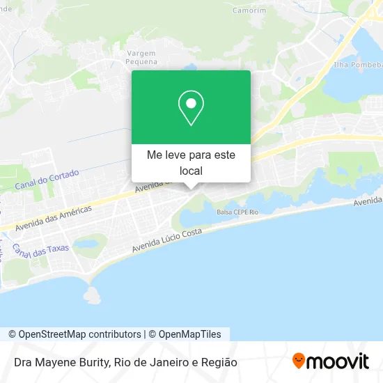 Dra Mayene Burity mapa
