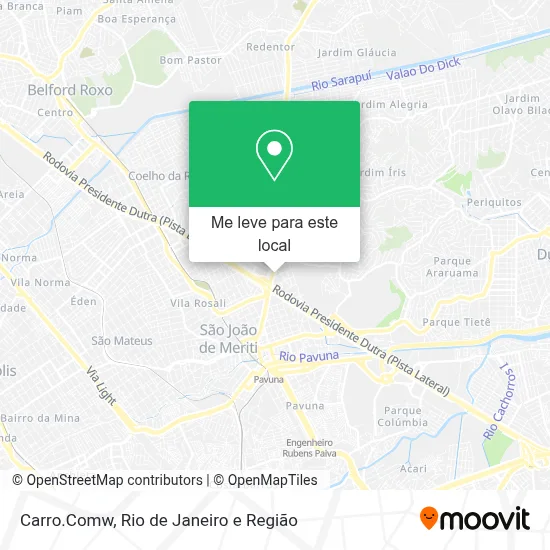 Carro.Comw mapa