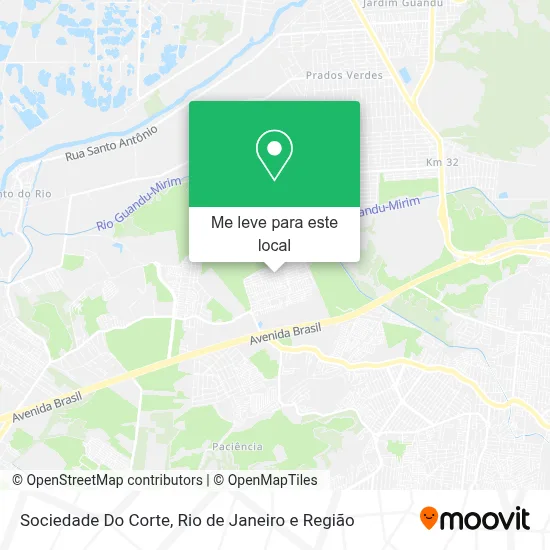 Sociedade Do Corte mapa