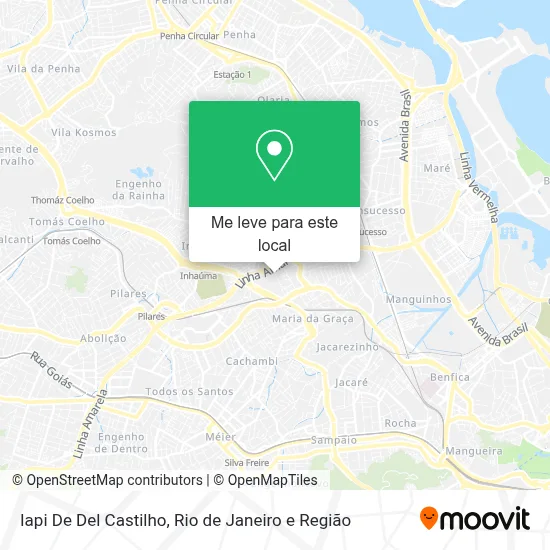 Iapi De Del Castilho mapa