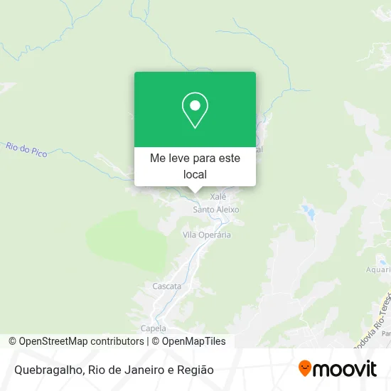 Quebragalho mapa
