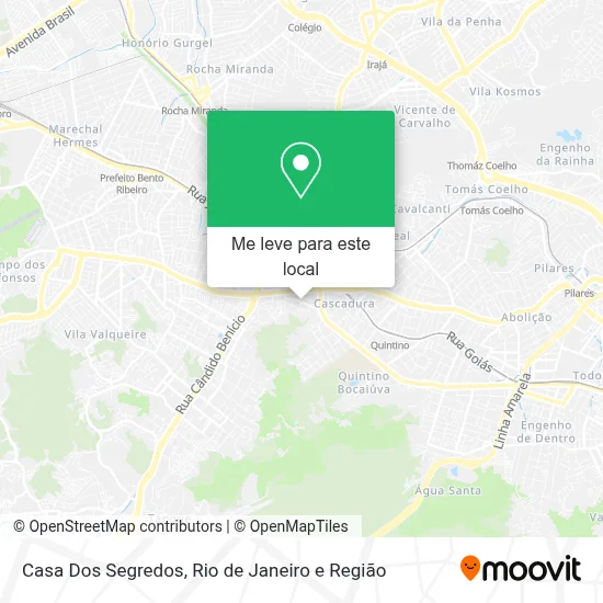 Casa Dos Segredos mapa