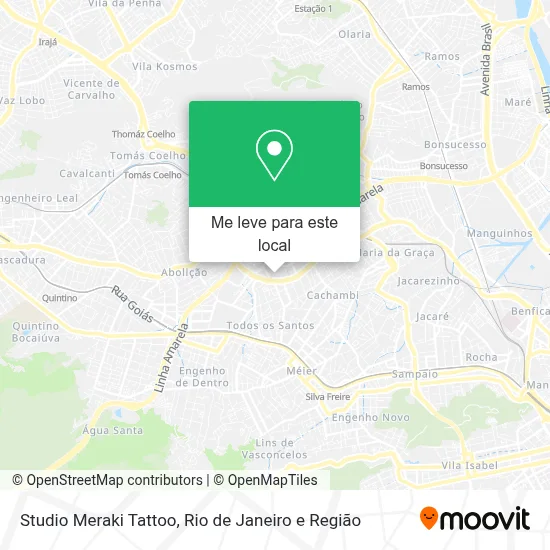 Studio Meraki Tattoo mapa