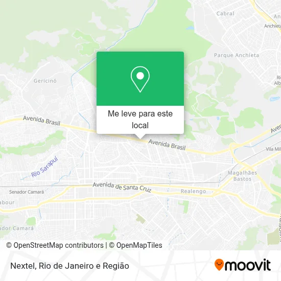 Nextel mapa