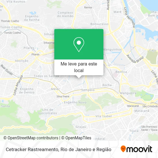 Cetracker Rastreamento mapa