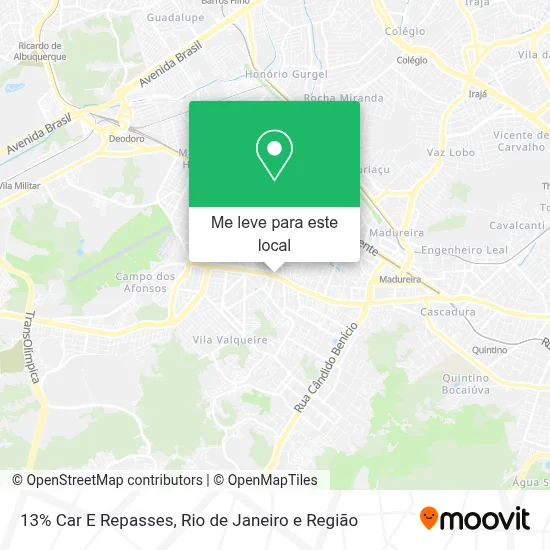 13% Car E Repasses mapa