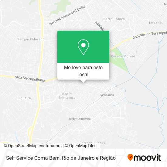 Self Service Coma Bem mapa