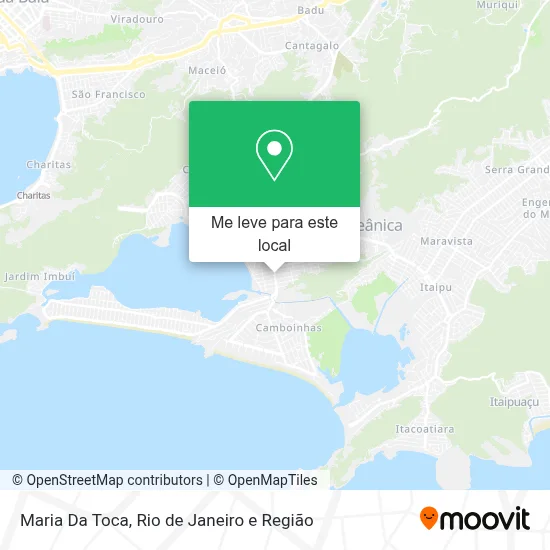 Maria Da Toca mapa