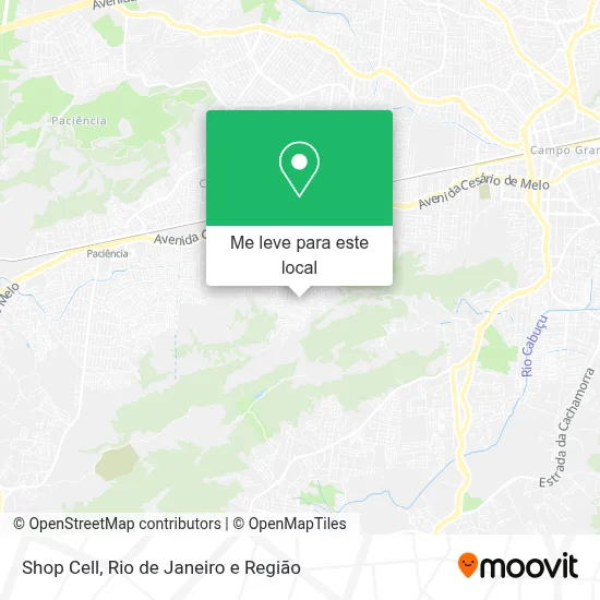 Shop Cell mapa
