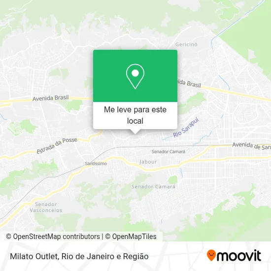 Milato Outlet mapa