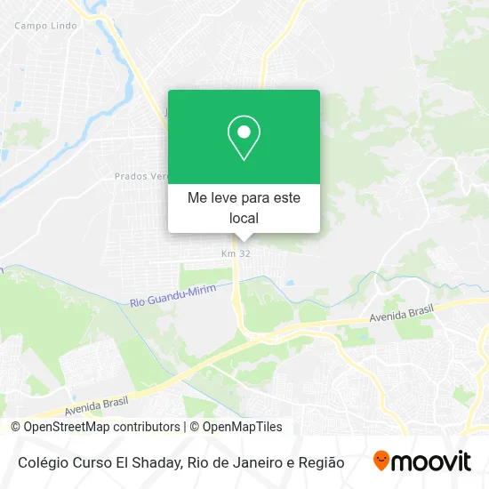Colégio Curso El Shaday mapa