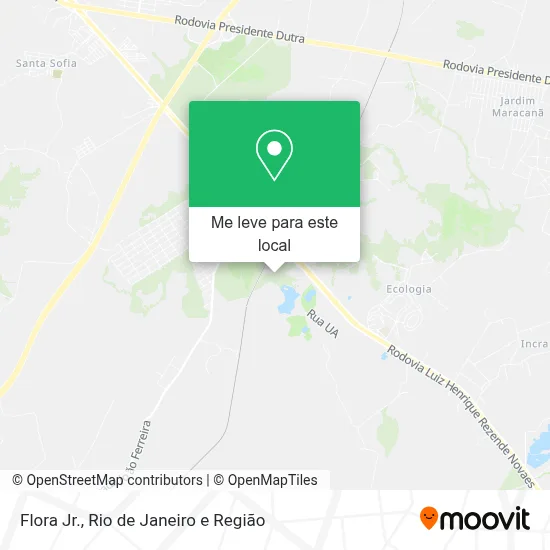 Flora Jr. mapa