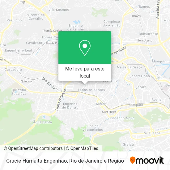 Gracie Humaita Engenhao mapa