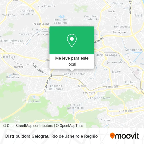 Distribuidora Gelograu mapa