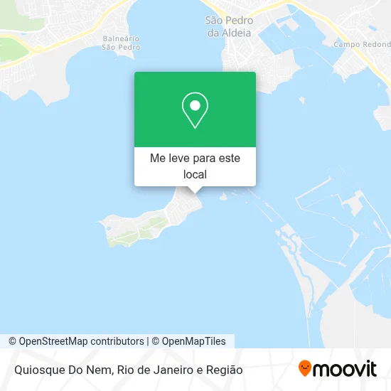 Quiosque Do Nem mapa