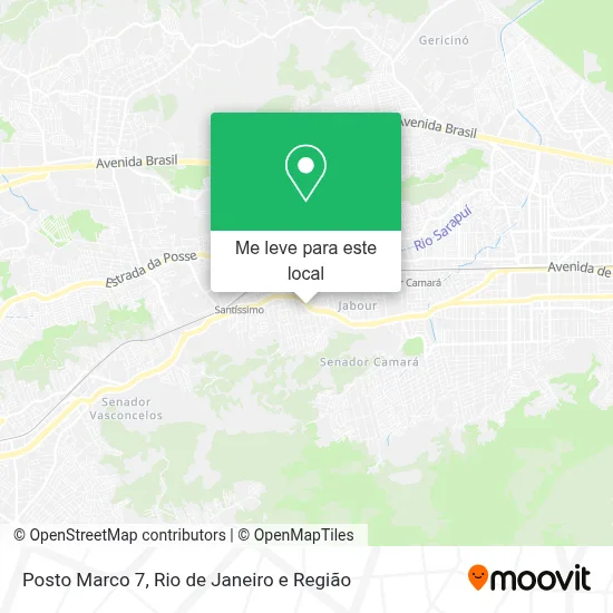 Posto Marco 7 mapa