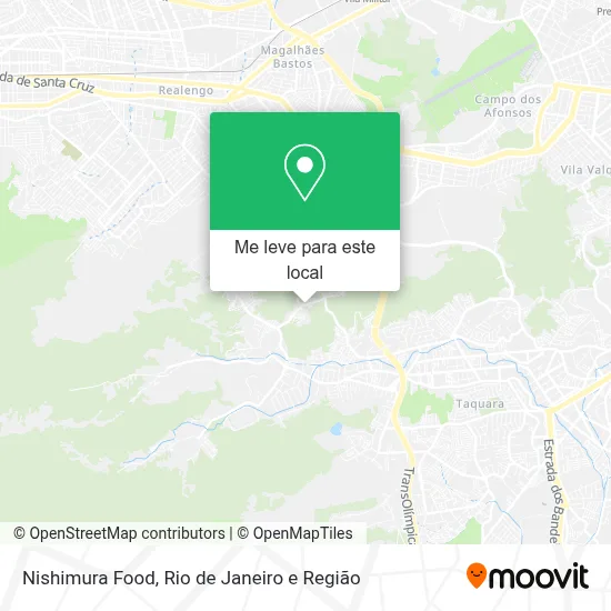 Nishimura Food mapa