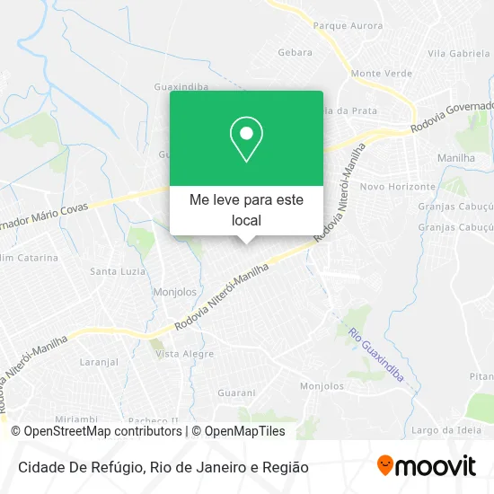Cidade De Refúgio mapa