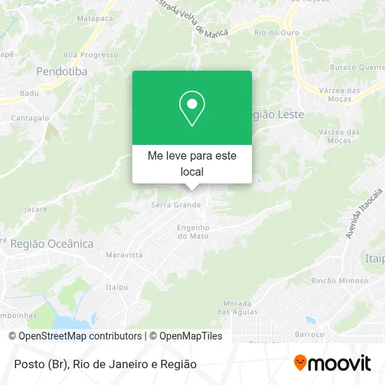 Posto (Br) mapa