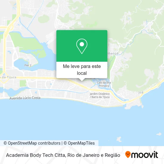 Academia Body Tech Citta mapa